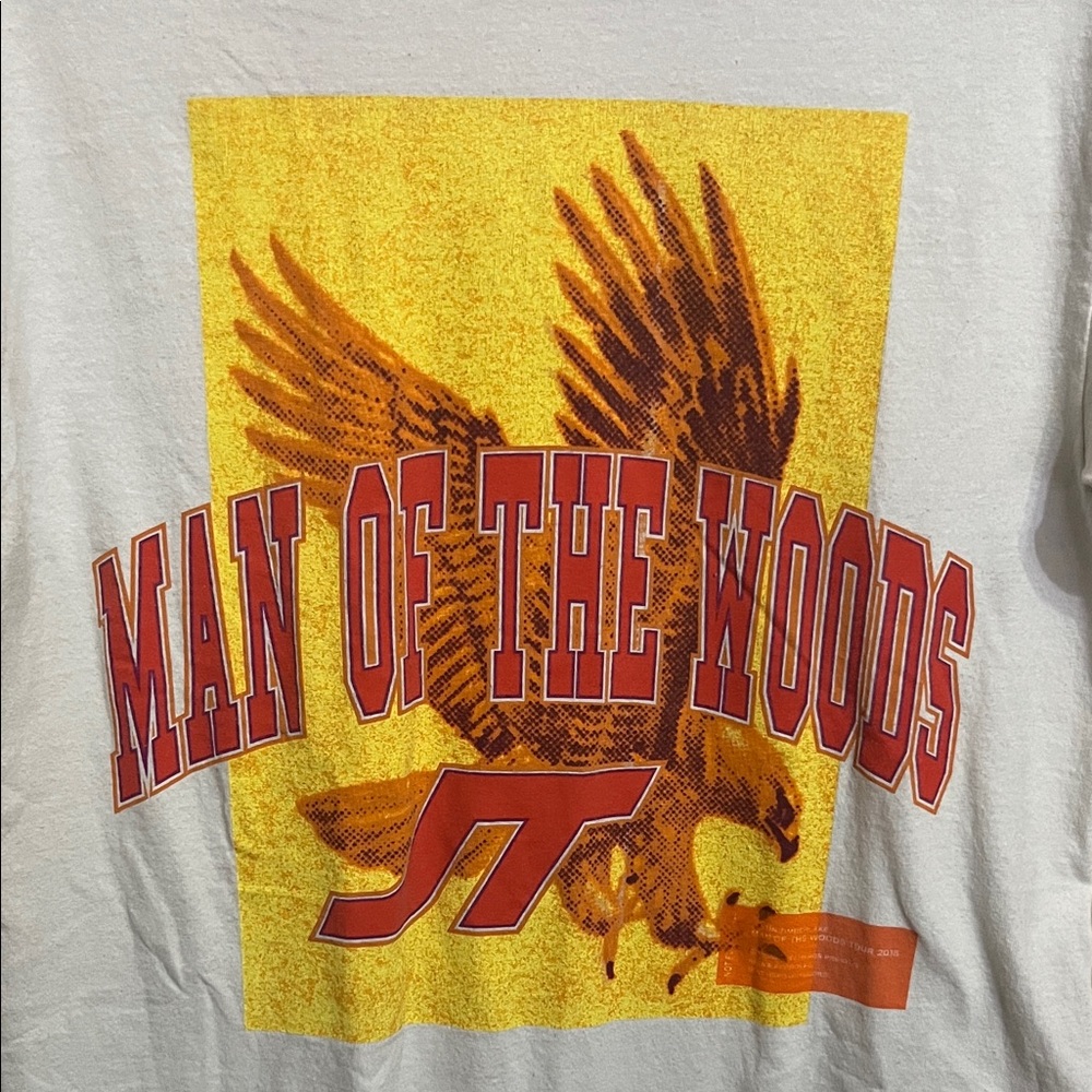 Justin Timberlake 2018 Man of the Woods Medium Tour Shirt